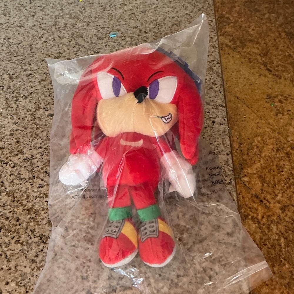 Sonic 2 Knuckles Plush